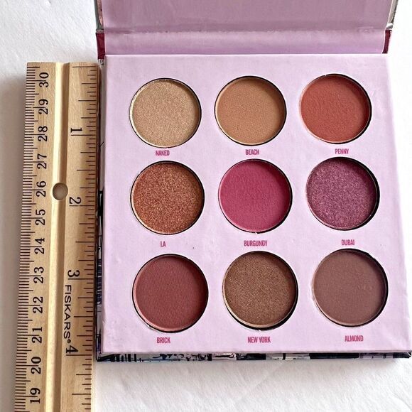 OKALAN FANCY EYESHADOW PRESSED POWDER THE BURGUNDY PALETTE - Picture 3 of 7